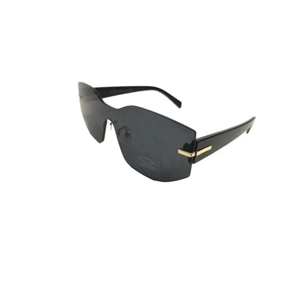 Oscar by Oscar de la Renta Oversized Shield Sunglasses UV Protection